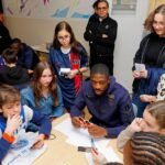 Les joueurs du PSG distribuent des sourires aux enfants de l’hôpital Robert-Debré