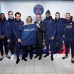 Les joueurs du PSG distribuent des sourires aux enfants de l’hôpital Robert-Debré