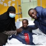 Les joueurs du PSG distribuent des sourires aux enfants de l’hôpital Robert-Debré